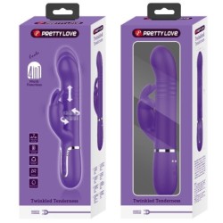 Coale Vibratorius Rabbit 4 In 1 Violetinis