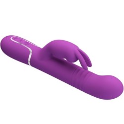 Coale Vibratorius Rabbit Multifunkcinis 4 In 1 Violetinis