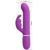 Coale Daudzfunkciju 4-in-1 Trusis Vibrators Violetā Krāsā