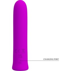 Curtis Mini Vibrador Super Power 12 Vibracions Silicona Violeta