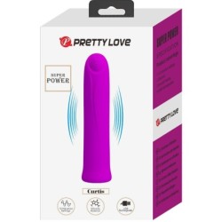 Curtis Mini Vibrator Super Power 12 Vibrationer Silikone Violet