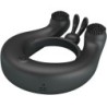 Dahlia Vibrator Ring + Clitoris Stimulator 12 Vibrationer Sort