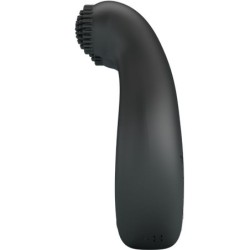 Dahlia Vibrator Ring + Clitoris Stimulator 12 Vibrationer Sort