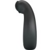 Dahlia Vibrator Ring + Clitoris Stimulator 12 Vibrationer Sort