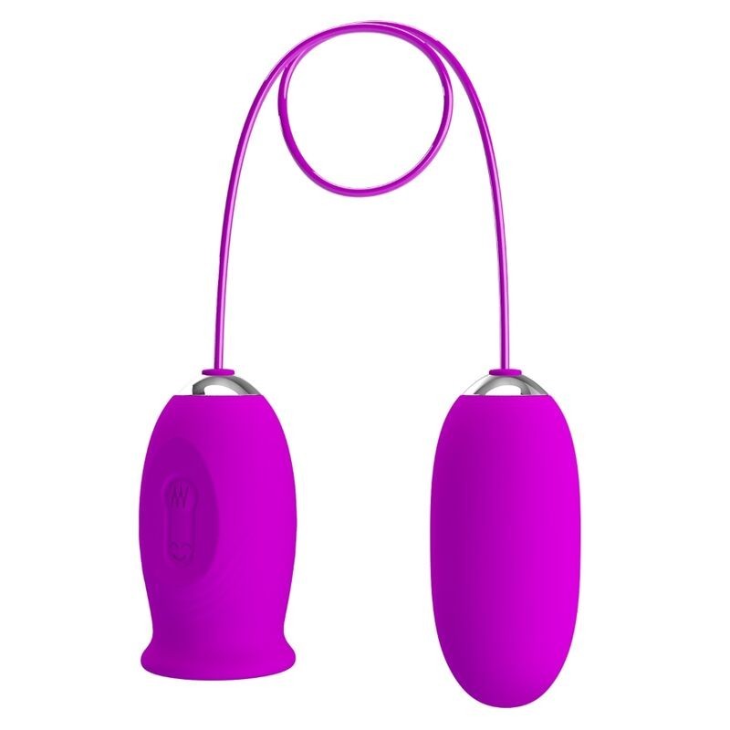 Daisy Dvojno Jajčece Vibrator Polnilni Vijoličen