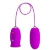 Daisy Divkārtains Vibrējošs Uzlādējams Olas Formas Vibrators Violetā Krāsā