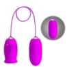 Daisy Ovo Dual Vibrador Recarregável Roxo