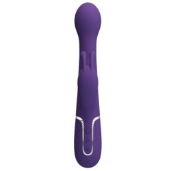 Dejon Vibratorius Rabbit 3 In 1 Multifunkcinis Violetinis