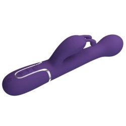 Dejon Vibratorius Rabbit 3 In 1 Multifunkcinis Violetinis