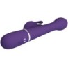 Dejon Vibratorius Rabbit 3 In 1 Multifunkcinis Violetinis