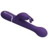 Dejon Vibratorius Rabbit 3 In 1 Multifunkcinis Violetinis