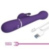 Dejon Vibrator Rabbit 3 I 1 Multifunktion Lilla
