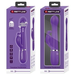 Dejon Rabbit 3 in 1 Multifunkcionāls Vibrators Violeta Krāsā