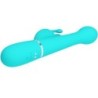Dejon Rabbit 3 In 1 Multifunkciju Vibrators Ūdenszaļš
