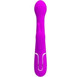 Dejon Rabbit Vibrator 3 In 1 Multifunktions-Vibrator Violett