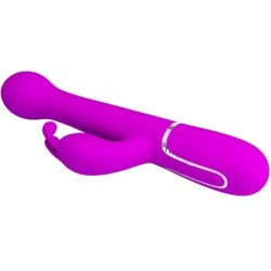 Dejon Rabbit Vibrator 3 In 1 Multifunktions-Vibrator Violett
