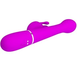 Dejon Rabbit Vibrator 3 In 1 Multifunktions-Vibrator Violett