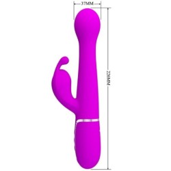 Dejon Rabbit Vibrator 3 In 1 Multifunctioneel Violet