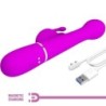 Dejon Vibromasseur Rabbit 3 En 1 Multifonction Violet