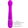 Dejon Rabbit Vibrator 3 In 1 Multifunktions-Vibrator Violett