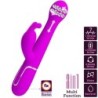 Dejon Triušio Vibratorius 3 In 1 Multifunkcinis Violetinis