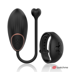 Annes Desire - Яйце с дистанционно управление Watchme Technology Черно