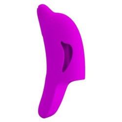 Delphini Jaudīgais Violetais Pirkstu Stimulators
