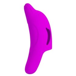 Delphini Jaudīgais Violetais Pirkstu Stimulators