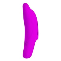 Delphini Jaudīgais Violetais Pirkstu Stimulators