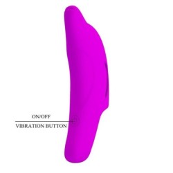 Delphini Jaudīgais Violetais Pirkstu Stimulators