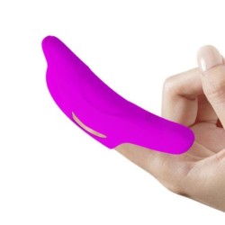 Delphini Výkonný Fialový Stimulátor Prstu