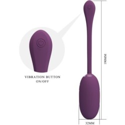 Doreen Vibrador Recarregável em Forma de Ovo Lilás