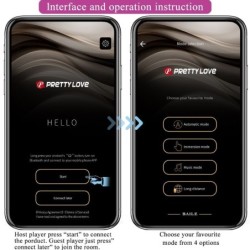 Doreen Oeuf Vibrant Rechargeable Magenta Télécommande