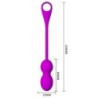 Elvira Boules Vibrantes Rechargeable Violet