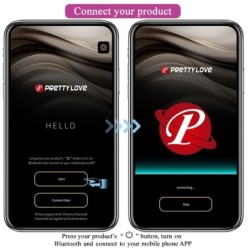 Elvira Vibrationskugeln Wiederaufladbar Lila