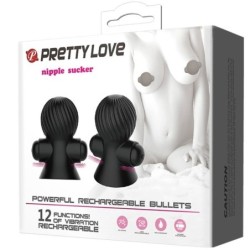 Stimulateurs de Mamelons 12 Modes Vibration