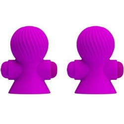 Stimulateurs de Mamelons 12 Modes Vibration Lila