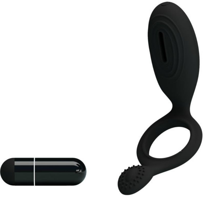 Ethel Vibrerende Ring met Stimulator Ethel Vibrerende Ring met Stimulator