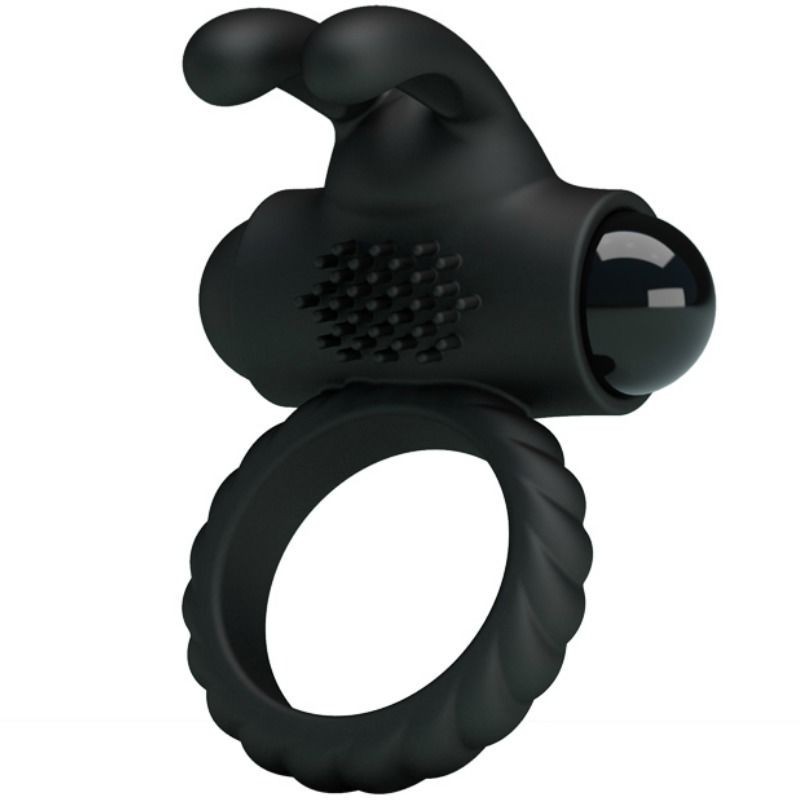 Eudora Vibrerende Ring med Stimulator Eudora Vibrerende Ring med Stimulator