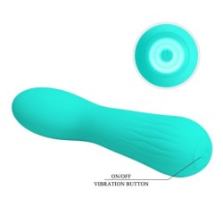 Faun Uzlādējams Vibrators Zilganzaļš