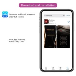Fisherman Vibrador de Ovo Lilás Controlado por App