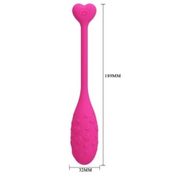Fisherman Vibrador de Ovo Rosa Controlado por App