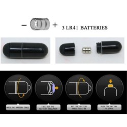 Flirtation Dé à Coudre Vibrant Stanford Noir