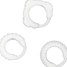 Set 3 Anillos Pene Clear
