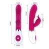 Flirtation Vibrator cu Stimulator Felix