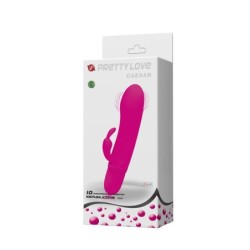 Flirtation Vibrador Com Rabbit Caesar