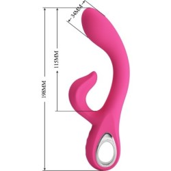 Fritz Vibrator Rabbit 12 Vibrationen Rosa