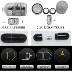 Siliconen Sleeve met Vibratie 14 Cm 2.0