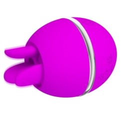 Gemini Ball Vibrator Rund Lila Silikon