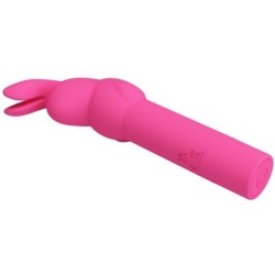 Gerardo Vibromasseur En Silicone Lapin Fuchsia